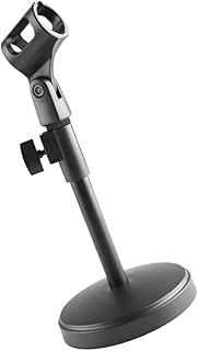 FAVOMOTO Mobile Phone Microphone Stand Kickstand for Phone Desktop Phone Holder Boom Stand Desktop Mic Stand Boom Arm Desk Boom Mic Stand Universal Mic Stand Mic Holder Table Mic Stand USB