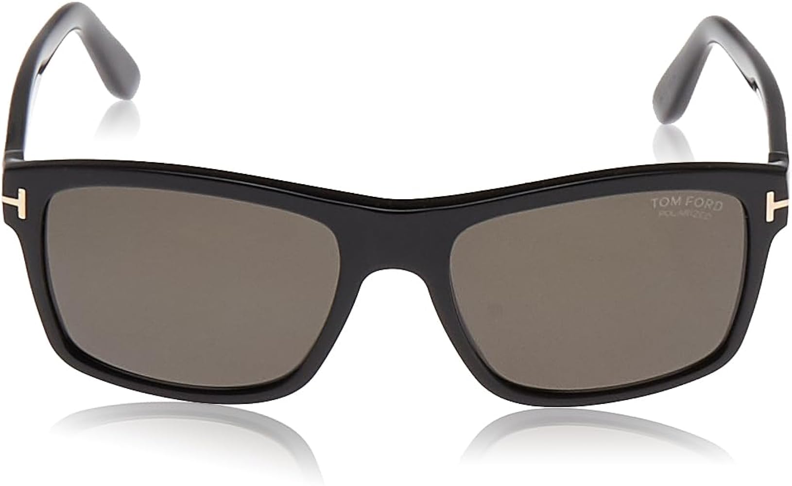 Amazon.com: Tom Ford - AUGUST FT 0678, Geometric ace, Shiny Black