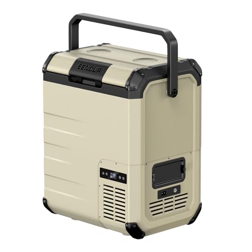 EENOUR ԍڗ① D23 23L -20`10 obe[\ ^ Jt^ RvbT[ 4WAYdΉ AC100V DC12V/24V dr |[^u① R[hX }Ⓚ ȃGl É y RpNg LCD