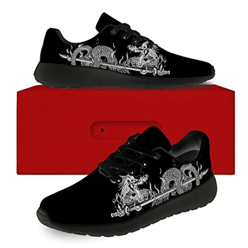 Generic Dragon Running Shoes for Women Men Tennis Walking Lightweight Sneaker Birthday Gifts for Mom Dad2