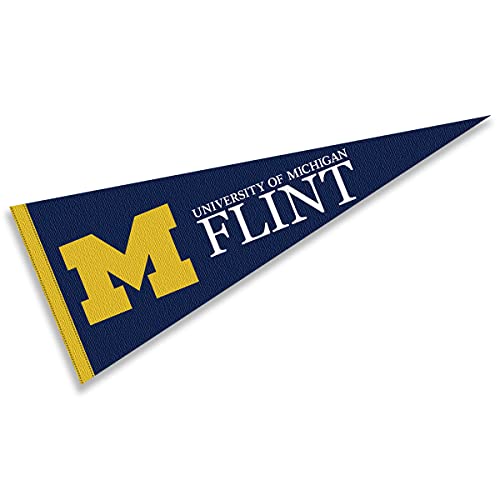 College Flags & Banners Co. Michigan Flint Pennant