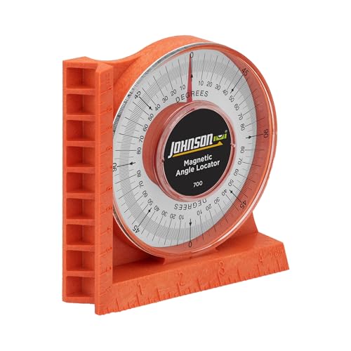 Image of Johnson Level & Tool 700 Magnetic Angle Locator, Orange, 1 Locator
