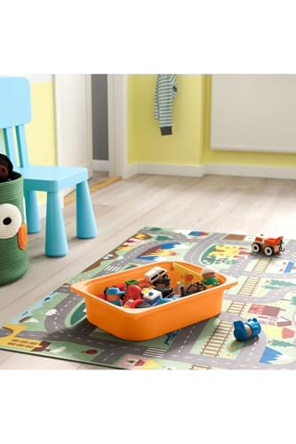 Trofast Oyuncak Saklama Kutusu 42x30x10 cm, Açık Turuncu