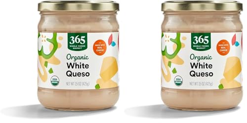 365 by Whole Foods Market, Organic White Queso, 15 Ounce (Pack of 2)