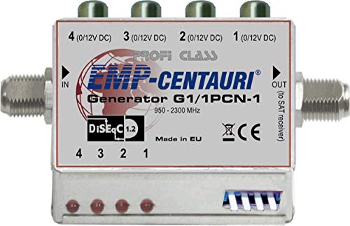 DiSEqC et générateur analogique EMP Centauri G1/1PCN-1 pour simuler et tester vos commutateurs