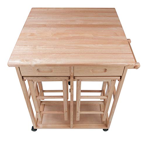 Winsome Wood Suzanne Kitchen, Square, Natural, Beech - Thumbnail 4