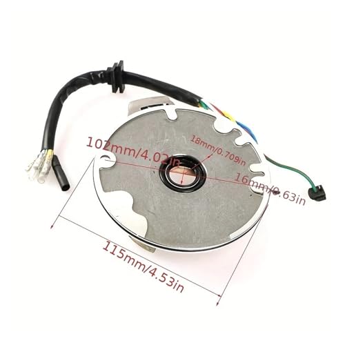 Placa de estator para Pit Bike de 70cc a 125cc con rotor de bobina de encendido 2