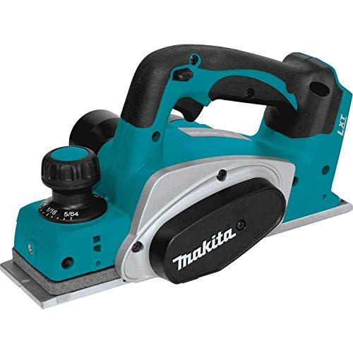 Makita XPK01Z 18V LXT Lithium-Ion Cordless 3-1/4-Inch Planer, Tool Only (Renewed)