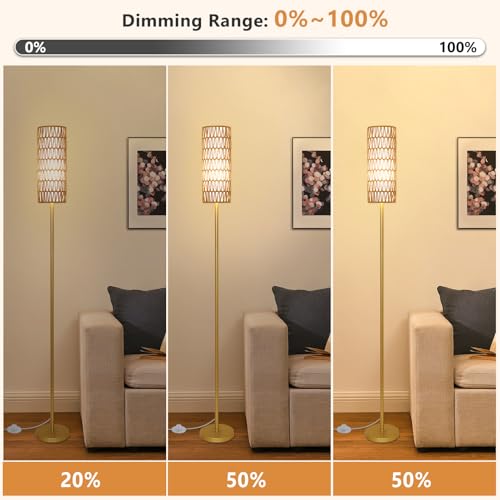 Lampadaire télécommandé et réglable Rayofly connecté par App avec ampoule incluse