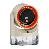 Adaptable Personal Cooling: This multi-purpose desk fan ensures adaptable air circulation, promoting comfort in diverse environments like kitchens, offices, and bedrooms, while its compact and portable build supports convenient use during travel or daily activities