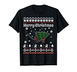 Photo Gallery red wagon three classic ugly christmas sweater style maglietta Photo Gallery red wagon three classic ugly christmas sweater style maglietta