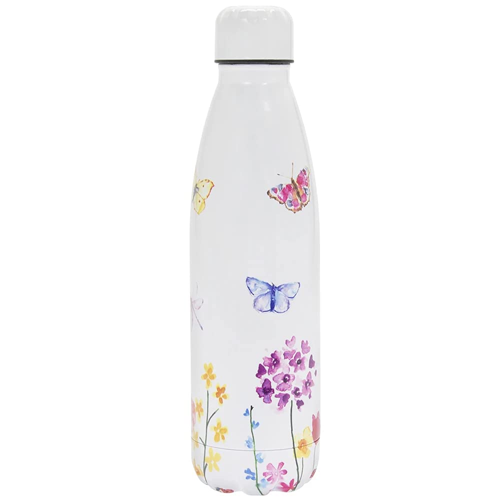 Butterfly Garden Drinks Flask Water Hydration Bottle Work Handbag