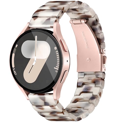 Light House Resin Bands Compatible With Samsung Galaxy Watch 7 FE 6 5 4 (44mm 40mm), Watch 5 Pro (45mm), 4 Classic (46mm 42mm) - 20mm Band for Galaxy Watch 6 4 Classic 42mm 43mm 46/47mm Women Men