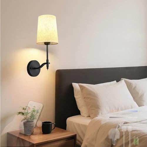 Lámpara de pared recargable USB para iluminar pasillos oscuros sin cables