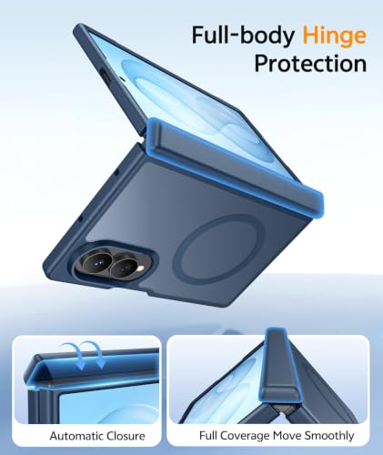 Image of FNTCASE for Galaxy Z Fold 8 Case: Compatible with MagSafe Hinge Protection