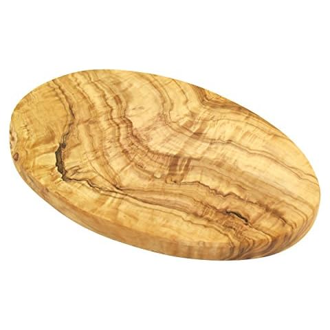 D.O.M. Olive Wood Chopping Board, Oval Shape Cover