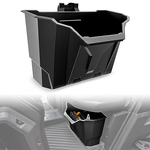 SAUTVS UTV Under Seat Storage Box, Driver Underseat Storage Bin for Can Am Defender HD5 HD7 HD8 HD9 HD10 MAX 2016-2025 Accessories, Replacement #715003399