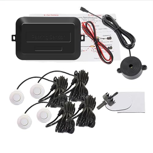 �����ԕ��i ���ԃZ���T�[�L�b�g �u�U�[ 4�Z���T�[ 22mm ���o�[�X���[�_�[ �T�E���h�A���[�g�C���W�P�[�^�[�V�X�e�� �������� �u���C���h�X�|�b�g���j�^�[(WHITE)