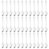 DICOSMETIC 60Pcs Antique Silver Spoon Charm Kitchen Theme Pendant Kitchen Utensil Pendant Tibetan Styles Charm Alloy Big Pendant Dangle Charm Supplies for DIY Craft Jewelry Making, Hole: 1.5mm