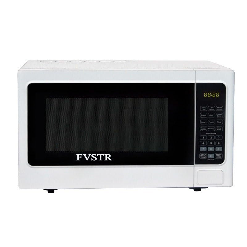 0 9 Cu Ft Microwave Oven 12 4 Turntable Smart Humidity Sensor 12 Auto Menus Mute Function 1100W