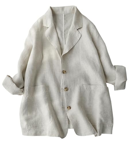 Blazer en lin femme : restez fraîche et élégante en veste de costume