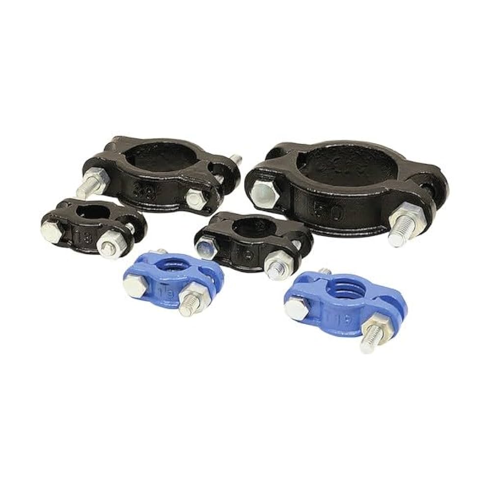 Amazon | 岩崎製作所(Iwasaki Works) 鋳鉄製 ホースクランプ 両