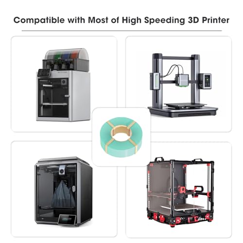 Image of eSUN Matte PLA Refilament 1.75mm, Matte 3D Printer Refill PLA Filament, 1KG Spoolless 3D Printing Filament for 3D Printers, Dark Grey