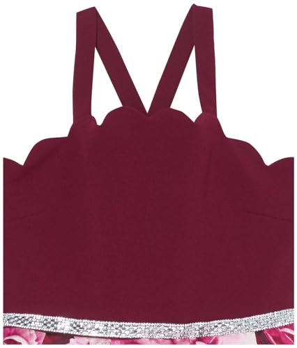Speechless Girls' Scalloped Neck High-Low Party Dress3