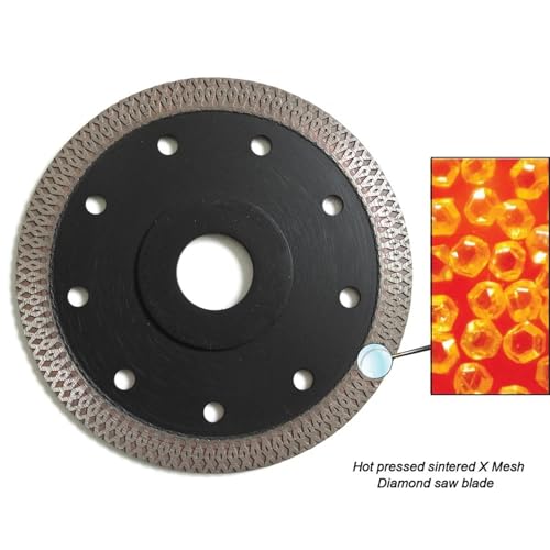 Disque de coupe turbo pour couper le marbre sans éclats
