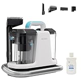 Upholstery Cleaner Machine & Carpet Cleaner | Portable Spot Cleaner with Strong Suction and Scrubbing Brush for Pet Stains, Spills on Couches, Rugs, Mattresses, Car Interiors