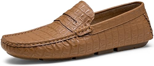 Jousen Men's Loafers Slip on Casual Shoes for Men Penny Loafer Driving Shoe