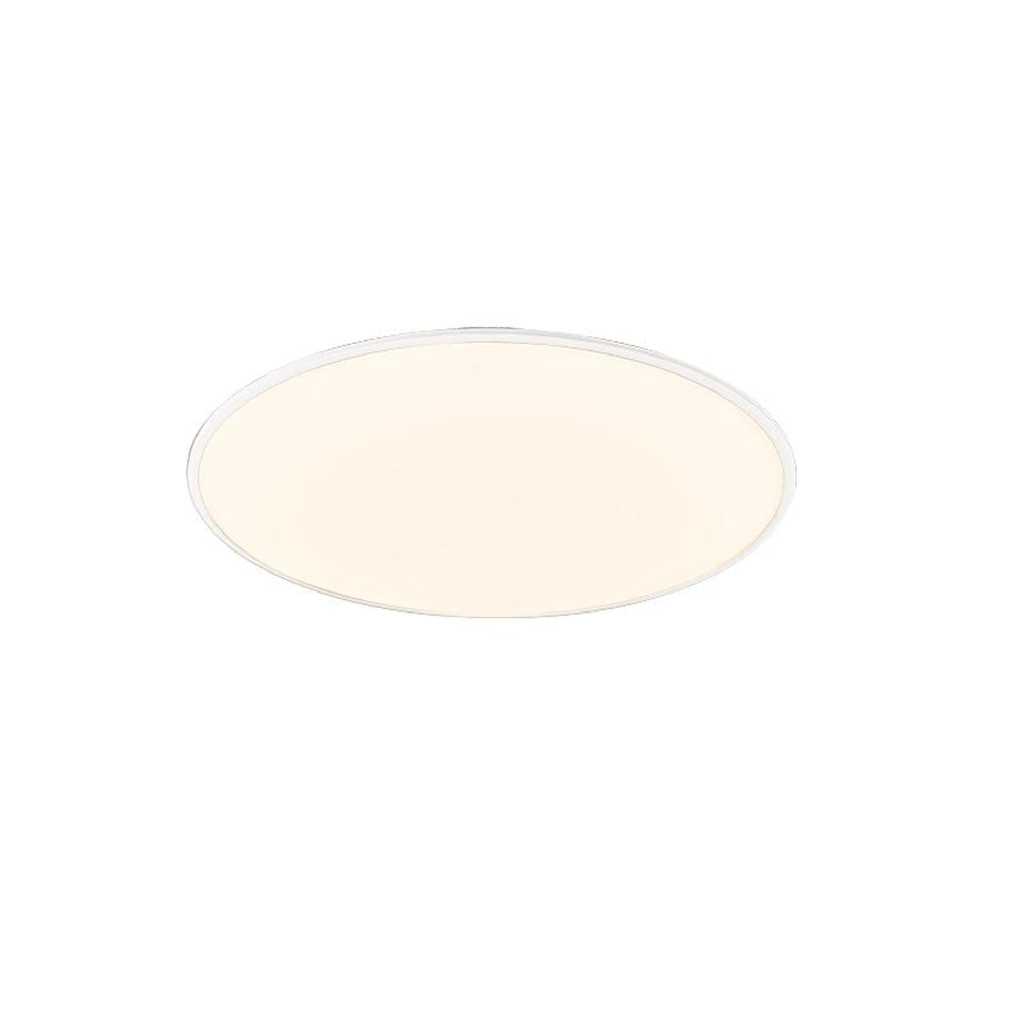 Generico Plafón LED ultrafino de techo diseño moderno redondo blanco para dormitorio, salón, comedor, entrada, pasillo MN-450