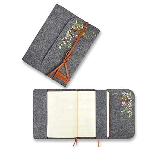 Notizbuchhülle A5 (Filz mit Design) Cover