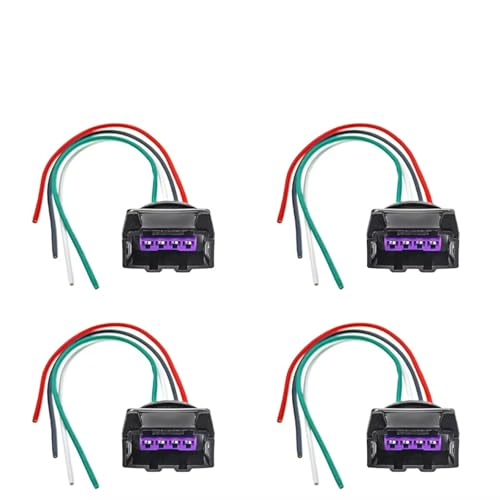 Arnés de conector de clavija de bobina de encendido de 4 pines para Peugeot 206, 306 y 406