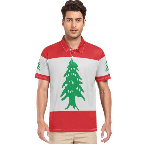 Polo de golf Liban à manches courtes idéal pour vos parcours d'été