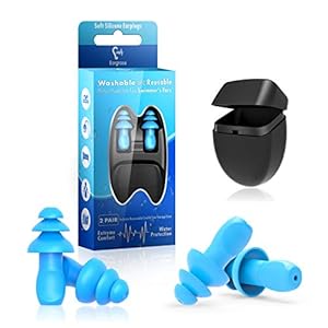 Eargrace Gehörschutzstöpsel zum Schwimmen 2 Paar