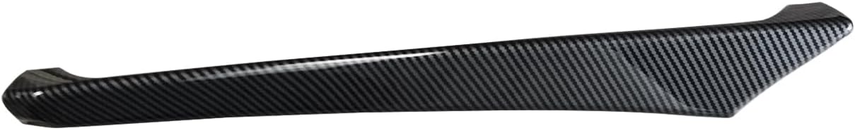 NINTE for Chevrolet Corvette C8 2020-2025 Carbon Fiber Style ABS Painted Center Console Side Trim Cover Strip Accessories