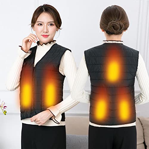 Image of BNFElectric USB Heated Vest Jacket Coat Warm Up Heat Cloth Body Warmer Unisex L|Clothing, Shoes & Accessories | Mens Clothing |1 Piece Heated Vest(Power Bank Not Included)