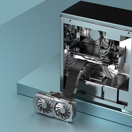 Câble d'extension PCIE X16 vertical contre la torsion des ports de carte graphique lourde - 6
