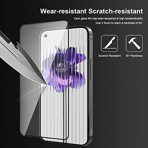 Image of HD Tempered Glass Screen Protector Compatible For Nothing Phone 1 5G With Edge To Edge Coverage And Easy Installation Kit