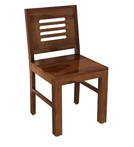 Image of JEENWOOD Wooden Dining Table 2 Seater | Two Seater Dinning Table with 2 Chairs for Home | Dining Room Sets for Restraunts | Sheesham Wood, Walnut BrownWalnut Brown