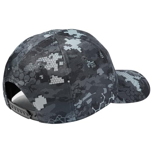 Image of Tactical Hat with Flag Patch Camo Military Army Hats Adjustable Trucker Baseball Cap Soft Top for Shooting