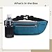 yeeplant Multipurpose Fanny Pack for, Water Bottle Holder Sports Waist Bag, Running Hydration Waist Pack, Breathable Padding and Adjustable Strap, Water Bottle Fanny Pack