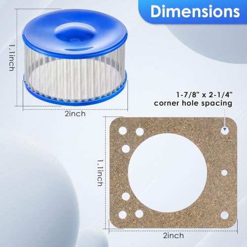 Image of Feekoon 2 Pack Oil Pump Strainer Kits Compatible with Suntec and Beckett