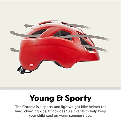 Schwinn Chroma Ert Child Bike Helmet, Fits Head Circumferences 48-54 Cm, Small, Red #TOP3