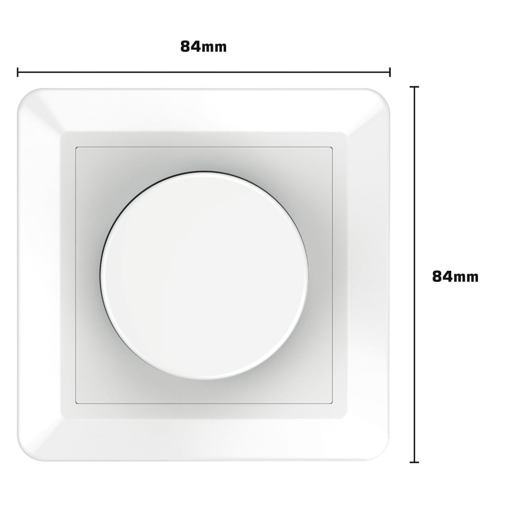 NCC-Licht Variateur universel blanc pour LED 3-250W et halogène 3-400W