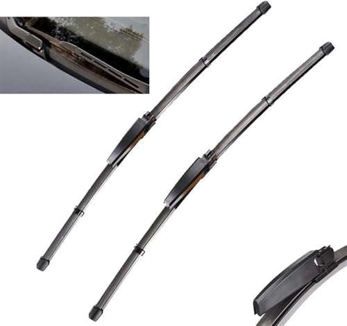 Limpiaparabrisas Escobilla Coche para Benz CLK-Class W209 C209 CLK 200 240 270 280 320 350 500 550 55 63 AMG 22in+22in, Parabrisas Escobillas Limpiaparabrisas, Fácil Instalación Exterior Automotriz