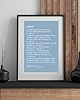 A3 Wall Print - Blackbird Song Lyrics - Gavin and Stacey Christmas Special 2024 #1
