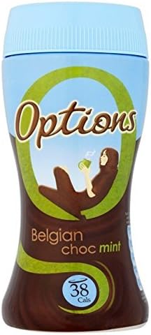 Optional Chocolate Mint Jar, 7.8 oz 220 g - Options Chocolate Mint Jar 7.8 oz 220 g