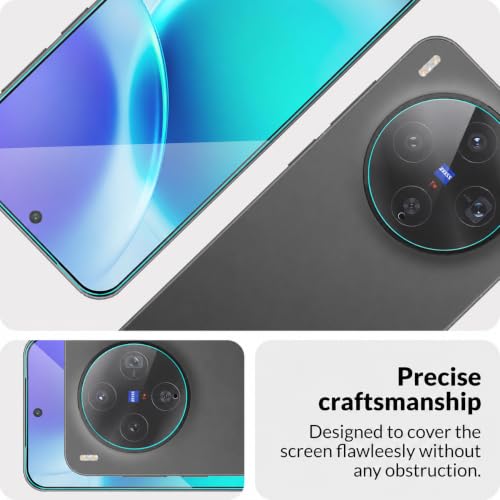 Image of FIRST MART Tempered Glass for Vivo X300 with Clear Camera Lens Protector & Installation Kit | HD Clear, Edge-to-Edge, Scratch Resistant, Case-Friendly | Pack of 1